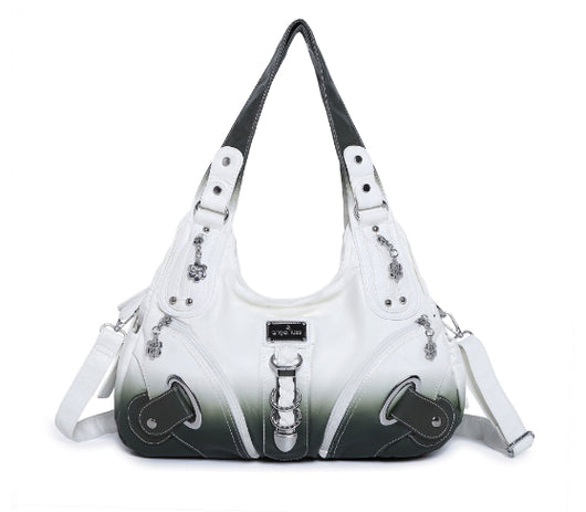 Bolso Bandolera Teñido a Mano Estilo Retro - Image 13