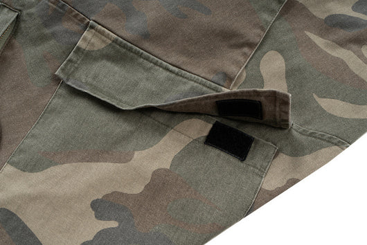 Jeans Anchos Tipo Cargo con Estampado Camuflaje y Bota Levemente Acampanada - Image 15