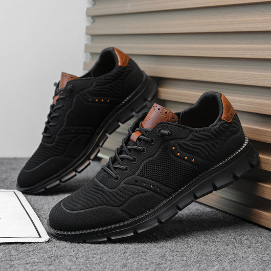 Tenis Deportivos Grandes Transpirables con Estampado de Letras - Image 3