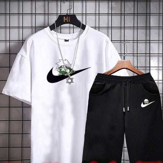 Conjunto Casual Coreano para Hombre: Playera y Shorts de Moda - Image 28