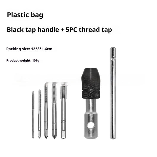 Juego Combinado de Brocas Helicoidales y Machuelos con Giro Ajustable - Image 11