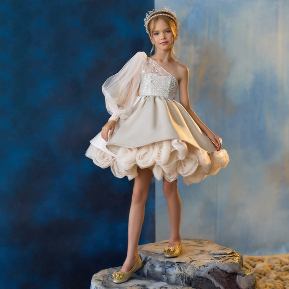 Paraguas Infantil Vestido Princesa con Diseño de Personalidad