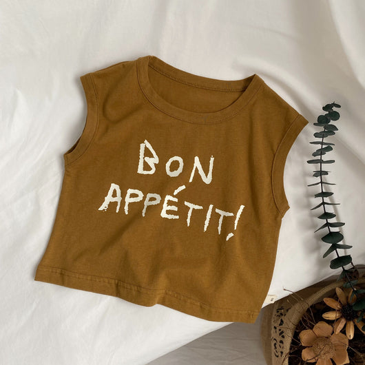 Chaleco Infantil Estampado con Letras - Top Suelto y Cómodo para Niños y Niñas - Image 7