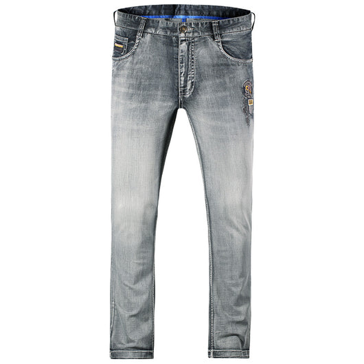 Jeans Rectos Holgados para Hombre - Estilo Moderno y Cómodo - Image 3