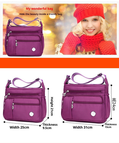 Bolso Bandolera de Nylon Ligero para Mujer - Image 19
