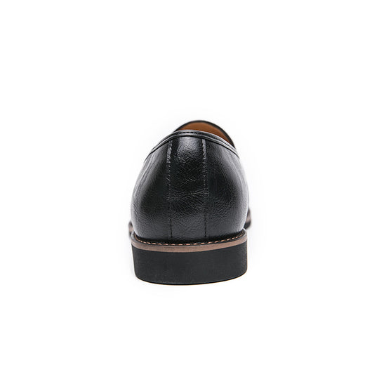 Zapatos Casuales Talla Grande Hombre Estilo Británico sin Cordones - Image 15
