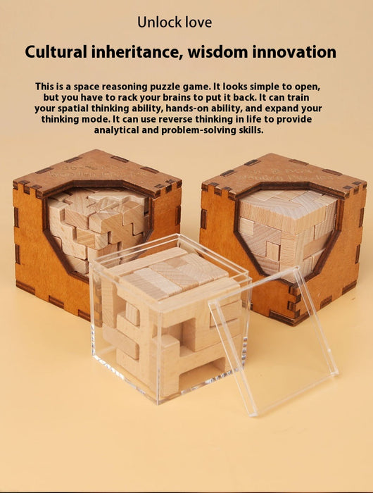 Bloque de Construcción Inteligente Kongming Lock - Puzzle 3D - Image 24