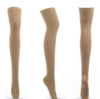 Calcetines Largos Hasta la Rodilla de Algodón para Otoño e Invierno - Image 9