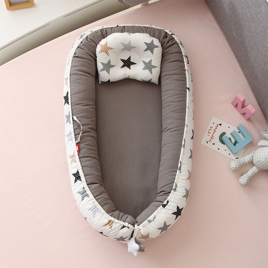 Cuna Portátil Plegable con Malla Transpirable y Funda Lavable - Image 3