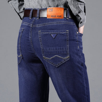 Pantalones Vaqueros Slim Stretch de Corte Recto para Hombre - Image 10