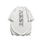 Playera Suelta Cuello Redondo Manga Corta