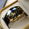 Reloj de Pulsera Tonneau Hueco Impermeable para Hombre