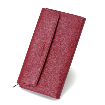 Billetera de Cuero Genuino Premium - Cartera Manual de Piel de Res - Image 3