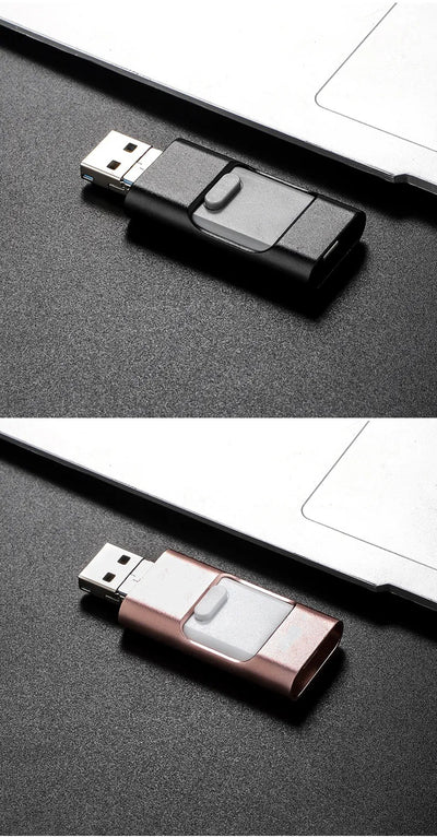 Pendrive Multifuncional 4 en 1 para Móvil - Metal Premium - Image 32