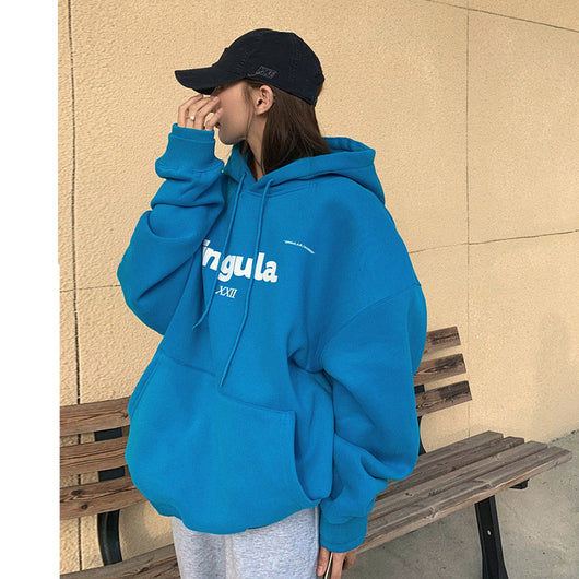 Suéter Holgado Estampado de Manga Larga para Mujer - Image 21