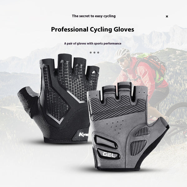 Guantes de Ciclismo y Fitness en Silicona Líquida con Amortiguación y Transpirabilidad