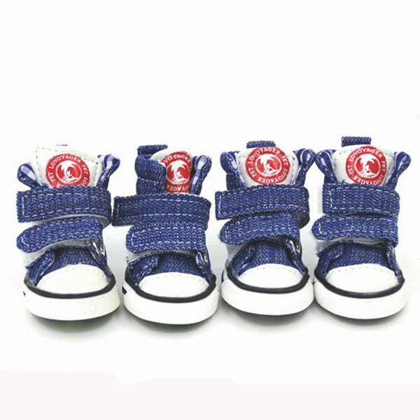 Zapatos Protectores para Perros Pequeños - Lona Antideslizante - Image 4