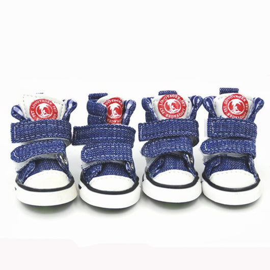 Zapatos Protectores para Perros Pequeños - Lona Antideslizante - Image 4
