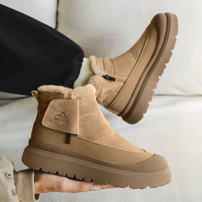 Botas de Nieve Acolchadas Impermeables con Suela Antideslizante