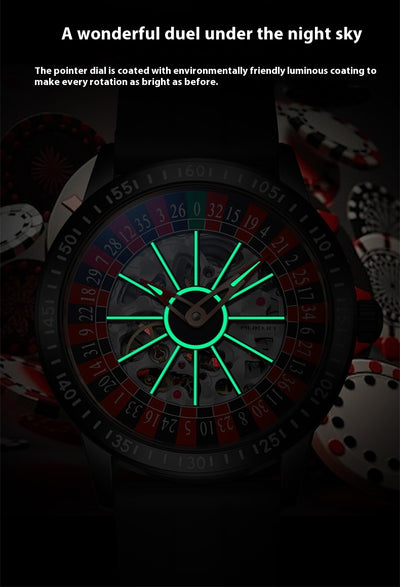 Reloj Automático Mecánico para Hombre con Esfera Luminosa Resistente al Agua - Image 16