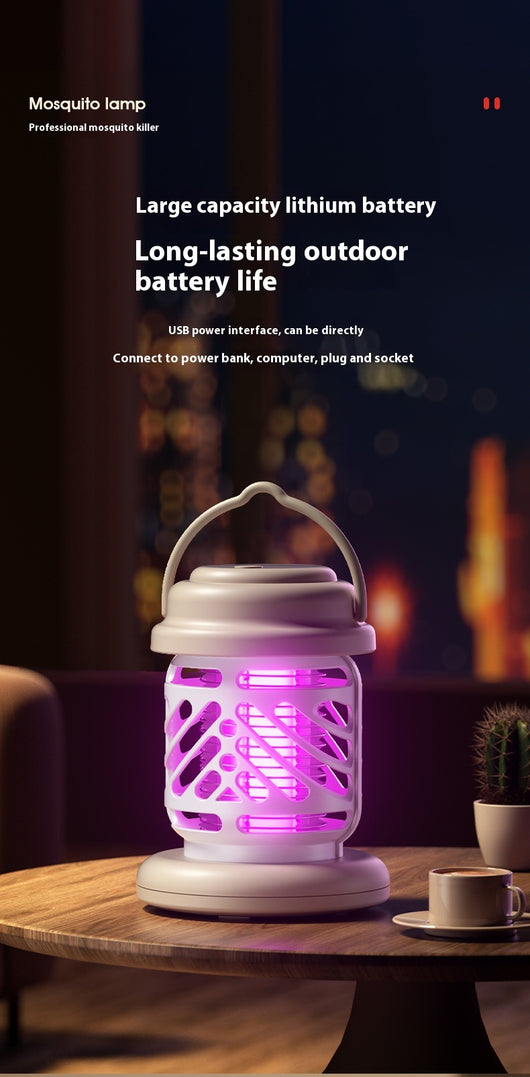 Lámpara Mata Mosquitos con Descarga Eléctrica - Repelente de Insectos - Image 11
