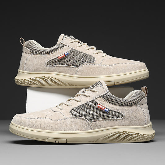 Tenis Casuales Hombre Piel de Cerdo - Diseño Robusto y Versátil