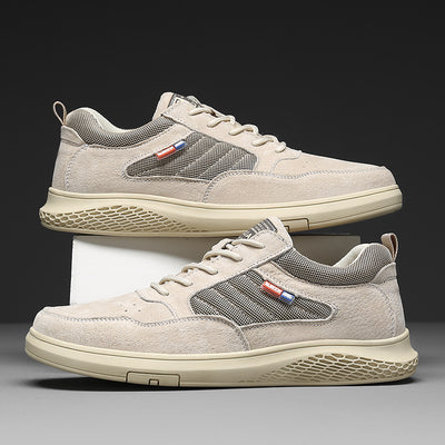 Tenis Casuales Hombre Piel de Cerdo - Diseño Robusto y Versátil