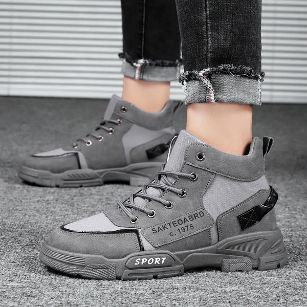 Botas Martin de Lona Altas para Hombre - Estilo Casual