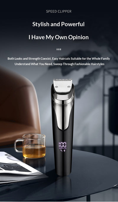 Cortadora de Cabello Eléctrica 5 en 1 para Hombre - Image 13