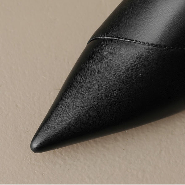 Zapatos de Punta Fina con Boca Profunda para Mujer - Colección Primavera
