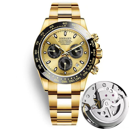 Reloj Mecánico para Hombre con Calendario y Movimiento Quartz - Image 8