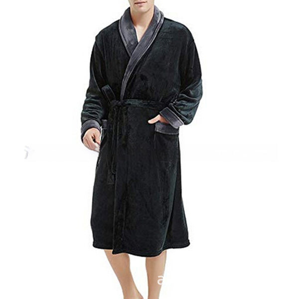 Bata de Dormir Larga para Hombre Talla Grande