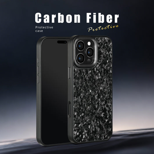 Funda Protectora con Marco de Metal y Fibra de Carbono Forjada