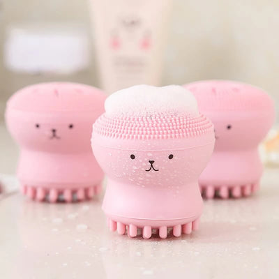 Cepillo Facial de Silicona con Masaje - Limpieza Profunda y Espuma Suave - Image 12