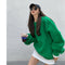 Blusa Suéter Holgada para Mujer Cuello Redondo