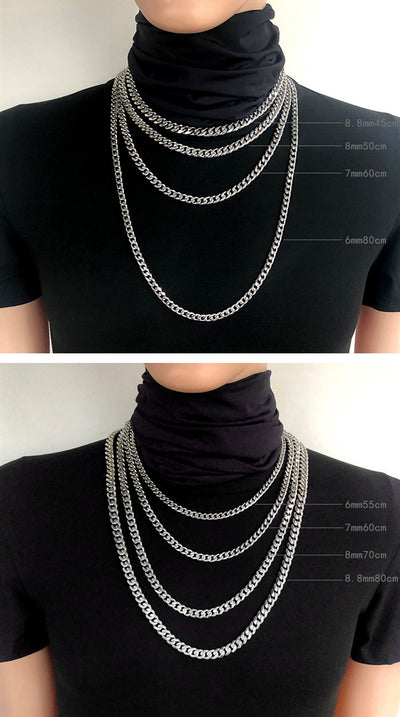 Collar de Acero Titanio para Hombre - Diseño Urbano Moderno - Image 22