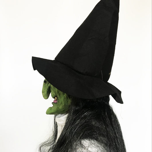 Máscara de Grimace Halloween con Cabello Largo - Image 9