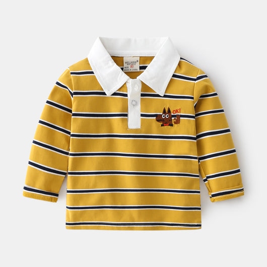 Polo Manga Larga para Niños sin Capucha - Image 10