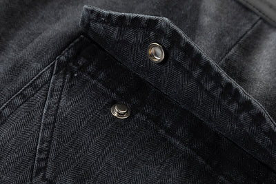 Pantalones Vaqueros Rectos Metal Spray High Street - Estilo Urbano - Image 13
