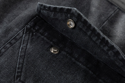 Pantalones Vaqueros Rectos Metal Spray High Street - Estilo Urbano - Image 13