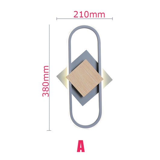 Lámpara de Pared Moderna Minimalista con Diseño Creativo - Image 7