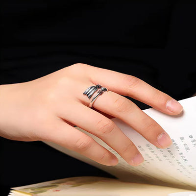 Anillo Ajustable Vintage Personalizado para Hombre - Image 9