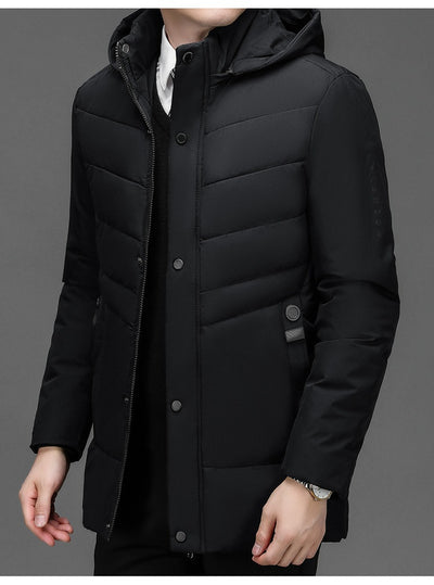Elegante Abrigo Acolchado de Terciopelo para Invierno - Image 14