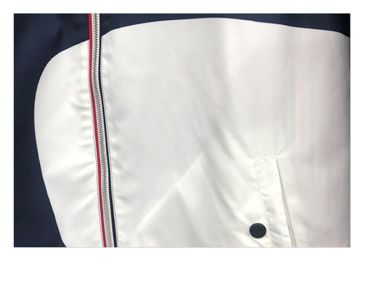 Chaqueta de Cuello Alto con Cierre y Estampado de Ballena - Image 12