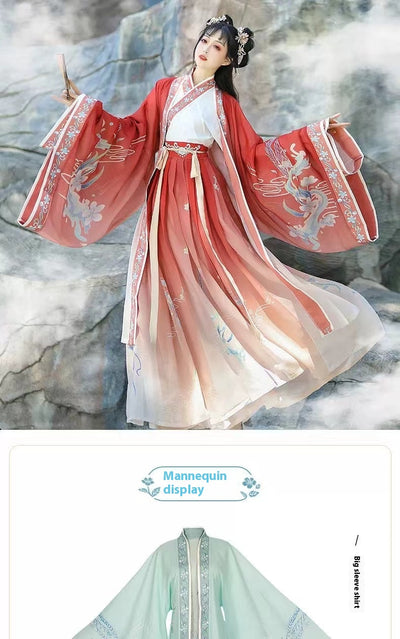Vestido Ruqun Cruzado Ajustado a la Cintura - Estilo Hada para Primavera y Verano - Image 15