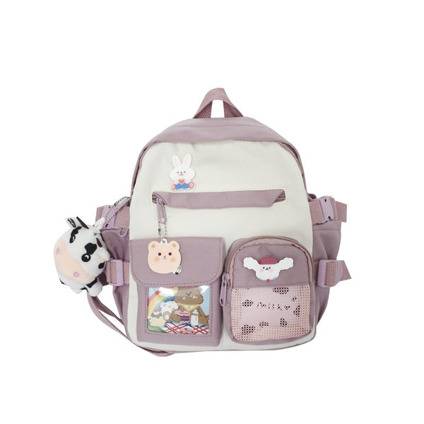 Mochila Escolar Harajuku para Estudiantes de Secundaria