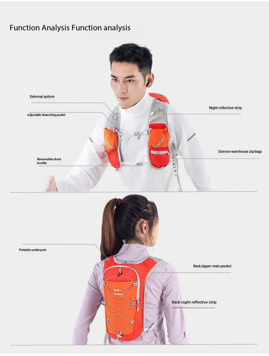 Mochila Deportiva Multifuncional para Ciclismo, Senderismo y Running - Image 12