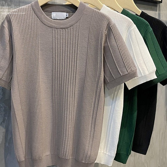 Playera Ligera de Seda de Hielo - Manga Corta Transpirable