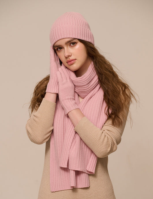 Conjunto de Abrigo Invernal: Gorro, Bufanda y Guantes en Lana para Mujer - Image 22