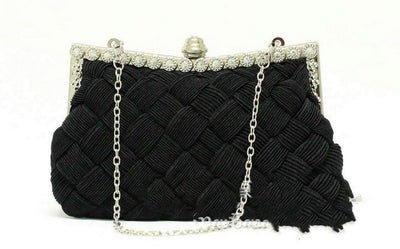 Bolso de Mano Nupcial Diamond - Clutch Elegante para Eventos - Image 7